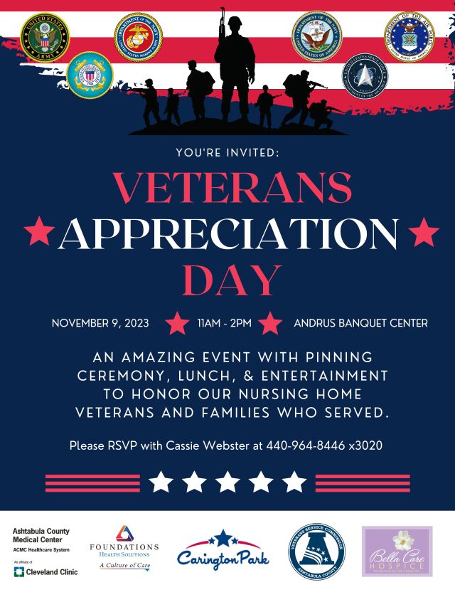 Veterans Appreciation Day!